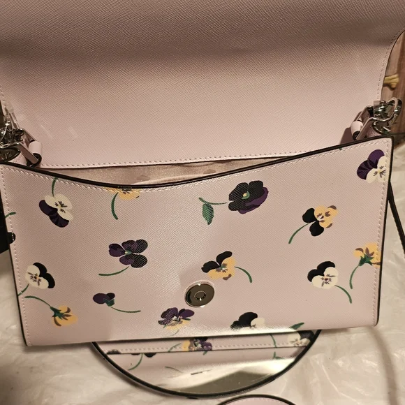 KATE SPADE Pansy Toss Prin Multi Convert Crossbody Bag - Picture 8 of 11